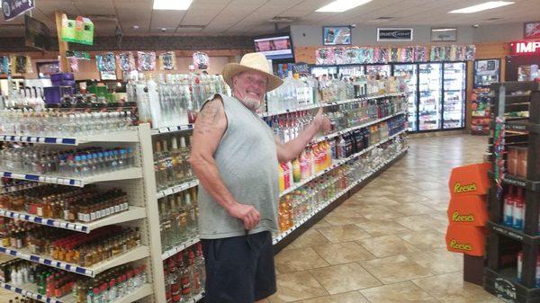 Largest Liquor selection in Irish Hills! Hi Randy!