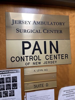 Pain Control Center Of New Jersey