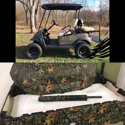 Golf Cart Camouflage