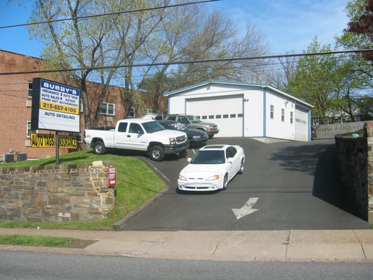 View of the shop and the exit from York road