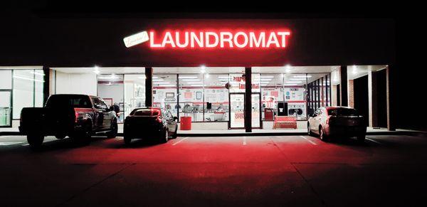 Laura's Laundromat 361 N. Mustang Rd., Mustang, OK. Tel: 405-376-9770