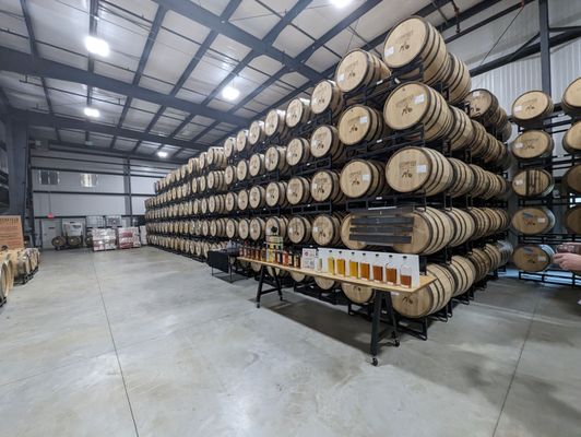 Aging barrels