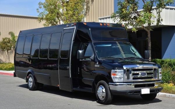 Take a ride with all your friends in one of our luxurious party buses!