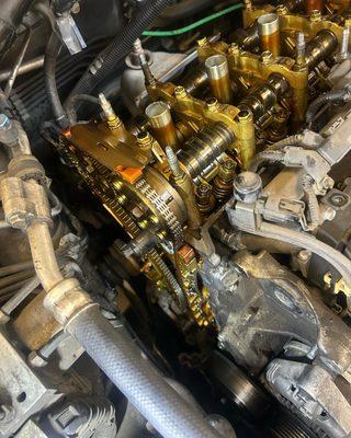 Timing cover reseal