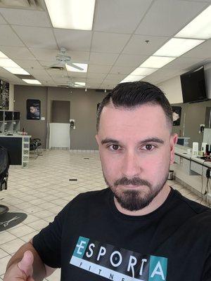 Fresh cut inside the shop