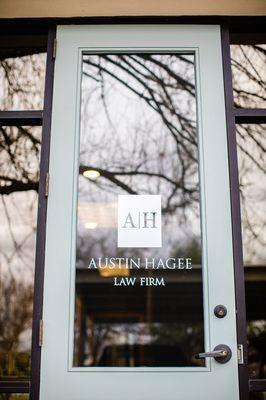 Austin Hagee Law Firm Entrance