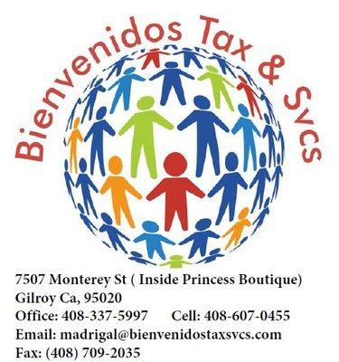 Bienvenidos Tax & SVCs (408) 337-5997