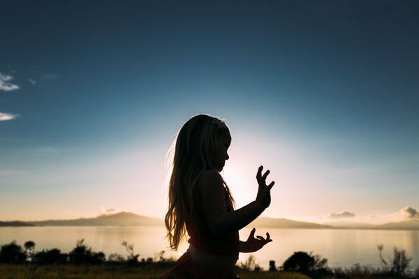 Sunset silhouette