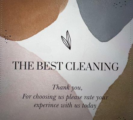 The Best Cleaning