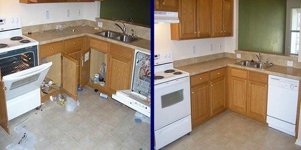 Kitchen Before and After