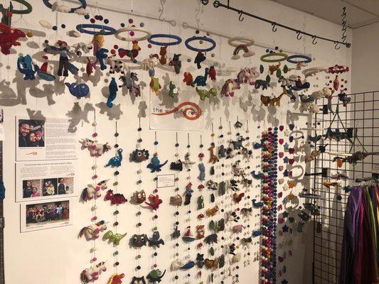 Felt Mobiles from The Winding Road