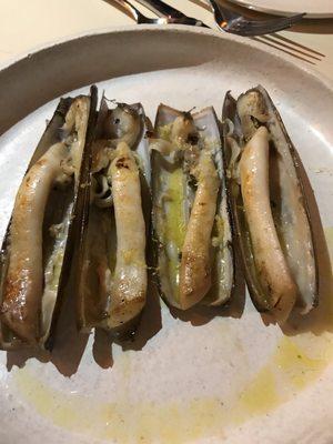 Razor clams