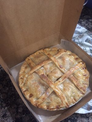 Apple pie ready made to order