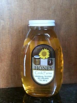 Local honey from Cook Farms