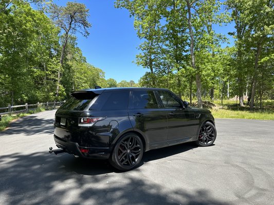 Range Rover Sport shined up with "Exterior Detail"