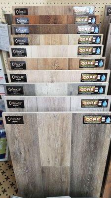 Core waterproof floors