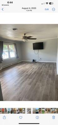 Living Room flooring