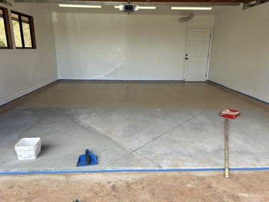 Epoxy floor