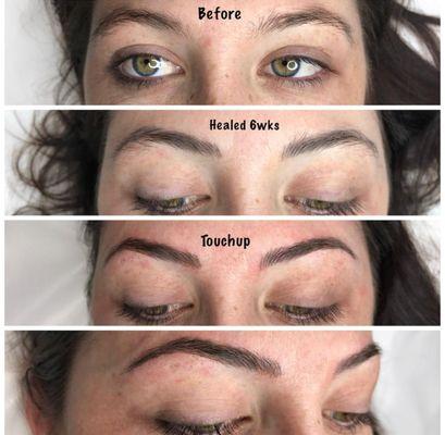 Microblading brows