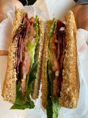 BLT  with Turkey Bacon