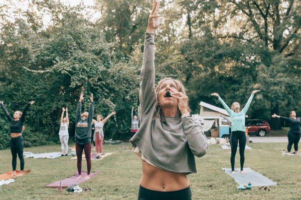 Outdoor Yoga