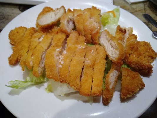 Chicken Katsu platter