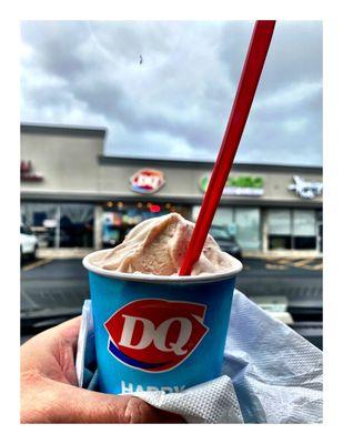 Dairy Queen Orange Julius. Westmont IL . Royal New York Cheesecake Blizzard. Great! Cool!