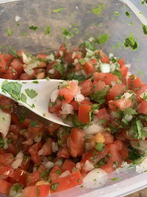 Homemade Fresh Pico De Gallo