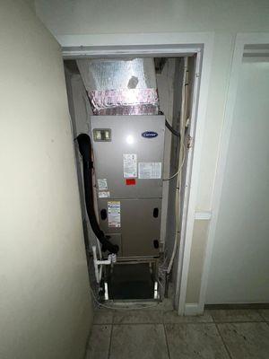 Air handler install