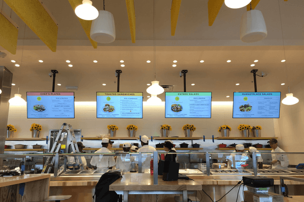 Lemonade Digital Menu System