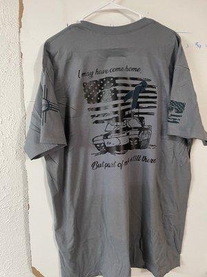 PTSD AWARENESS t-shirt for combat veterans