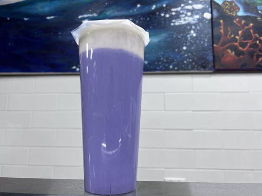 Taro milk tea