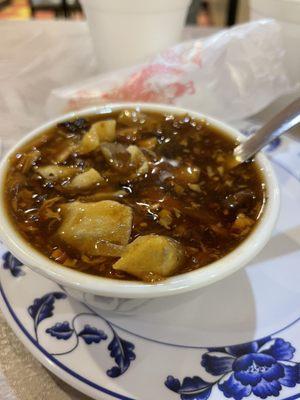 Hot and Sour soup.