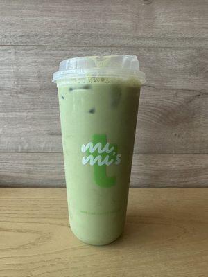 Brown Sugar Matcha Milk Tea