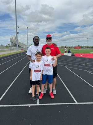 It's a great day to support the kids. Deandre Lamont's Youth Football Camp 2024.