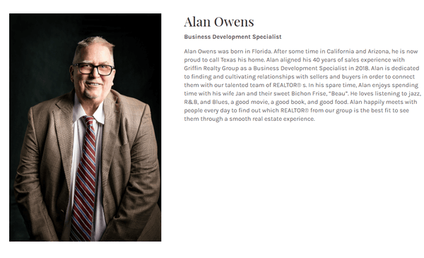 Alan Owens - Business Development Specialist