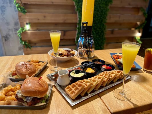 Weekend Brunch Spread - Served Sat & Sun 11:30am - 3pm