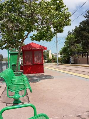 Trolley Station Outside