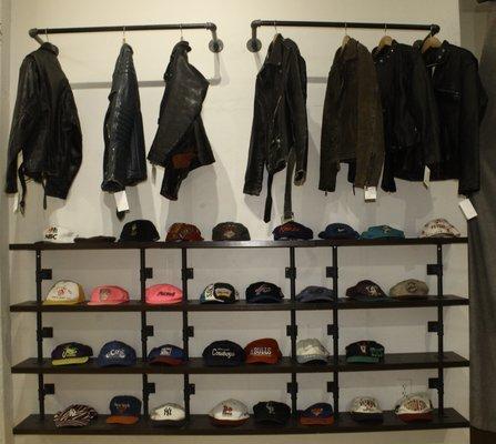 Leather Jackets & Hats