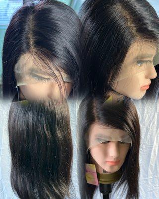 13x4 lace 16inch custom made Brazilian wigs 149$ Holiday Sale