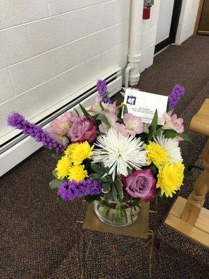 Flower arrangement.