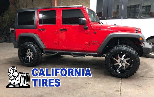 Great look with new FT Wheels and tires! at California Tires.