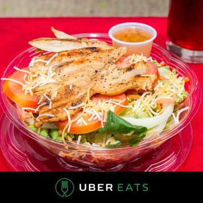 Grilled Chicken Salad - photo taken for UberEats 2017