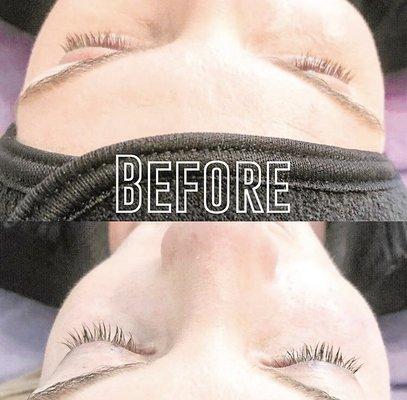 Lash lift and tint!