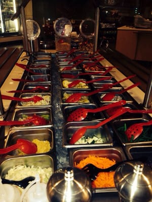 50 item Salad Bar- come in and see for yourself