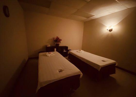 Couples massage room.