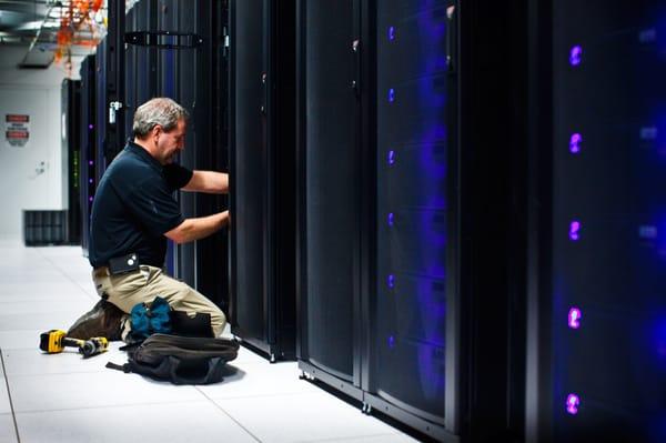 Data center and server room installations, relocations, network upgrades. Technicians available at hourly rates.