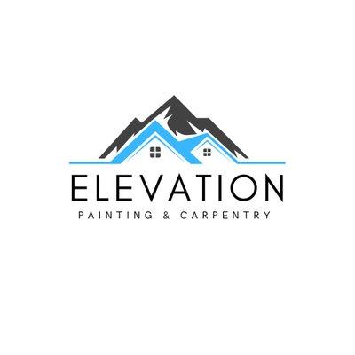 Elevation painting & carpentry logo