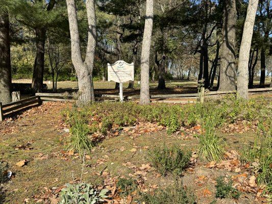 Garden at Fort Ouiatenon, West Lafayette, Indiana