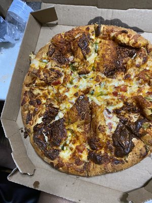 Chiken taco Pizza